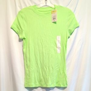 Women's A New Day Green Short Sleeve Top